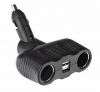 Duo-4, presa accendisigari doppia con USB - 12/24V 10A max. Uscita a 2 voltaggi: